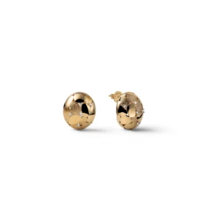 6800 ORECCHINI BOULE IN ARG. DORATO CON ZIRC - Gioielleria Nicolis